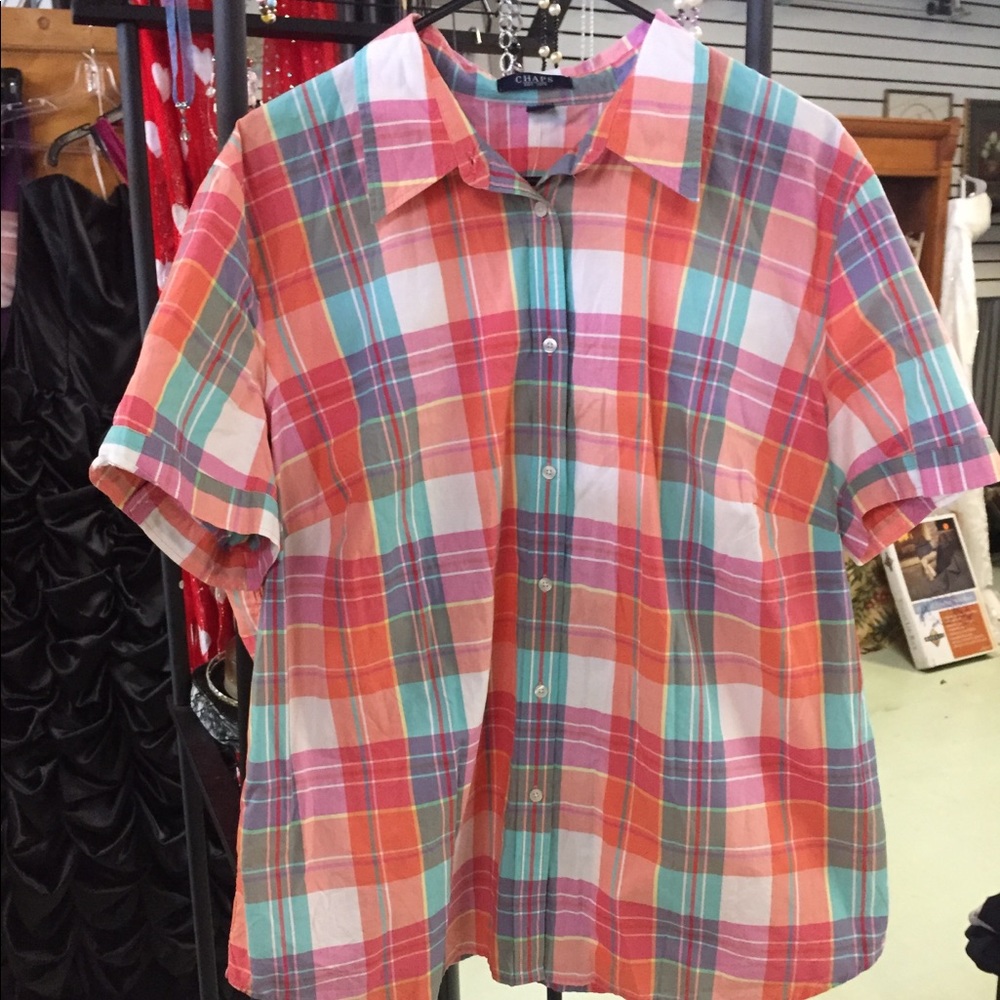 Chaps plaid shirt